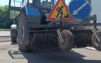 Услуги дорожной щетки на базе МТЗ - Салават, заказать или взять в аренду