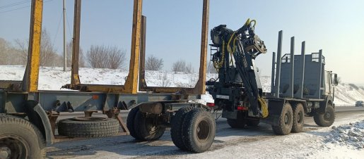 Лесовоз Поиск лесовозов, полуприцепов с кониками для перевозки леса взять в аренду, заказать, цены, услуги - Уфа