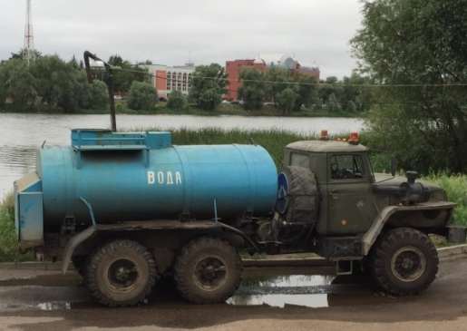 Доставка и перевозка воды цистерной водовозом 4,5-8-12 м3 стоимость услуг и где заказать - Уфа