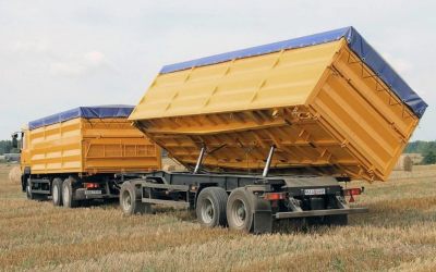 Услуги зерновозов для перевозки зерна - Уфа, цены, предложения специалистов