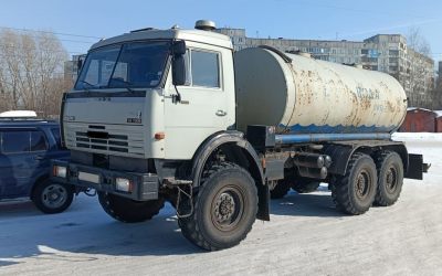 Цистерна-водовоз на базе Камаз - Уфа, заказать или взять в аренду